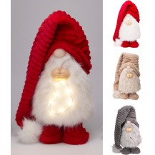 GNOM LED BRADA 82CM SORT KOOP