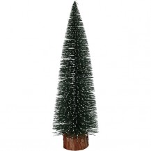 BOŽIĆNO DRVCE 35CM ZEL. SNJEŽNO KOOP