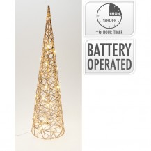 SVIJETLEĆI BOR 60CM LED CHAM. KOOP