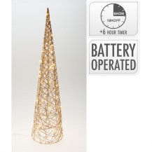 SVIJETLEĆI BOR 80CM LED CHAM. KOOP