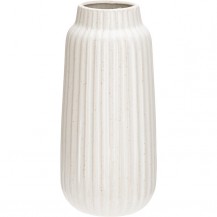 VAZA RIBBED 29CM KREM KOOP
