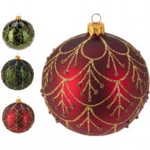 KUGLICA 10CM SORT KOOP