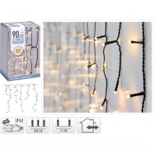LAMPICE ICICLE 90LED WW KOOP