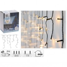 LAMPICE ICICLE 180LED WW KOOP