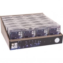 SREBRNA ŽICA SA 20LED LAMPICA BIJ. BO IP44 KOOP