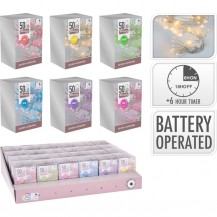 LAMPICE LED 50KOM IP44 BO FANCY SORT KOOP