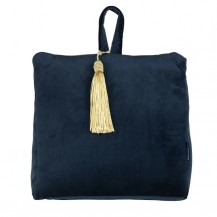 ZAUSTAVLJIVAČ VRATA VELUR 18CM NAVY BLI