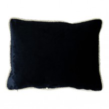 JASTUK VELUR 35X45CM CRNI BLI