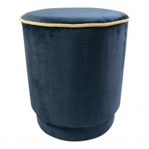 TABURE VELUR 38X45CM NAVY BLI