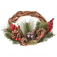 VIJENAC ZA VRATA DIA 25CM CRV. DKO