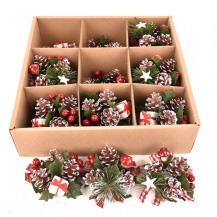 VJENČIĆ NOVOG. DIA 10CM CRV/ZEL. DKO