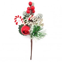 BUKET MERRY CHRISTMAS 25CM (6) 1KOM DKO