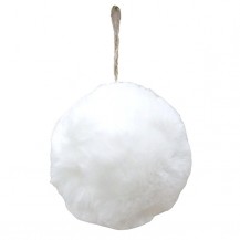 KUGLICA D13CM KRZNO BIJELO DKO