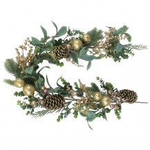 GIRLANDA ČEŠERI/ZL.GUGLICE 150CM ZEL. DKO