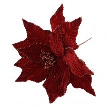 BOŽIĆNA ZVIJEZDA 45CM VELUR CRV. DKO