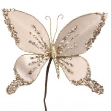 LEPTIR NA ŠTAPU 20CM KREM DKO