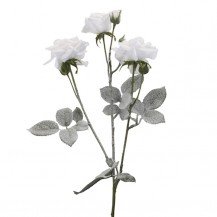 RUŽA GRANA 61CM LEDENA BIJ. DKO