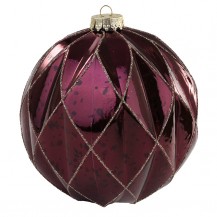 KUGLICA NEPTUN DIA 15CM VIJOLA/CRV. (2) 1KOM DKO