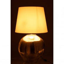 LAMPA STOLNA ARYA H73CM SREB./BIJ. JOL