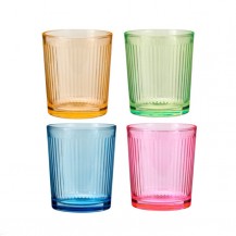 ČAŠE U BOJI 360ML SET 4/1 KOOP