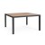STOL HILIJA 136X136 ANTRACIT LH32 BIZ