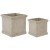 VAZA CEMENT KVADRATNA 44X44X44CM BIZ