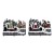 ZIMSKI KRAJOLIK LED 23X15X18CM SORT TIM