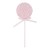 LIZALICA 42CM PINK/BIJ. TIM
