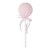 LIZALICA 25CM PINK/BIJ. TIM