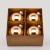 KUGLICE STAKLENE D10 4KOM L.GOLD EDG