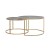 STOLIĆ DUARTE FI65X39CM GOLD S LIG