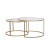 STOLIĆ DUARTE FI65X39CM GOLD S LIG
