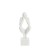 SKULPTURA LIVNO 15X13X40,5CM KREM LIG
