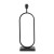 BAZA ZA LAMPU JAMIRI 20X13X55CM MAT CRNA LIG