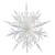 PAHULJA 3D FILIGREE 12CM SNJEŽNI GLIT. WEI