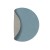 PODMETAČ ZA ČAŠE CIRCLE DOUBLE NUPO BLUE/GREY LIN
