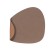 PODMETAČ CURVE L DOUBLE NUPO TRUFFLE/OLD ROSE LIN
