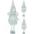 GNOM 67CM SREB. SORT KOOP