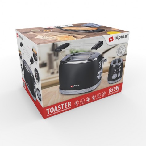 TOSTER ALPINA 230V 850W EDC