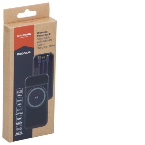 PRIJENOSNI PUNJAČ POWERBANK 3 KABELA EDC