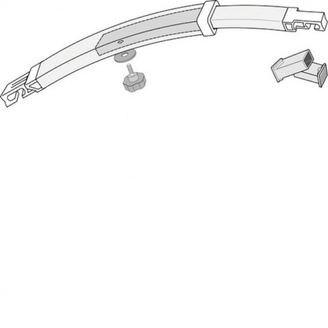 FIAMMA ZATEZNA ŠIPKA RAFTER PRO ZAKRIVLJENA REI