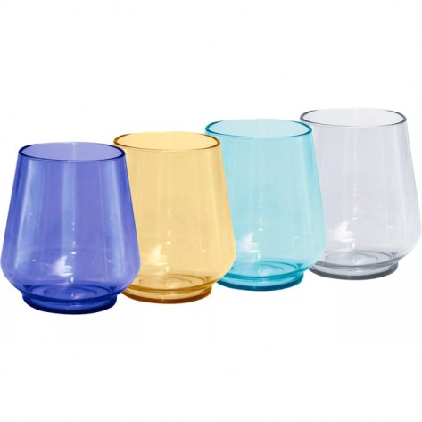 BERGER SET ČAŠA TRITAN BOJA 350ML 4/1