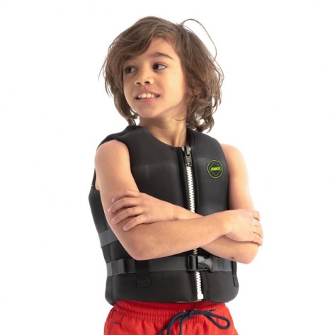 JOBE NEOPR. VEST YOUTH BLACK 244921009-128 FRI