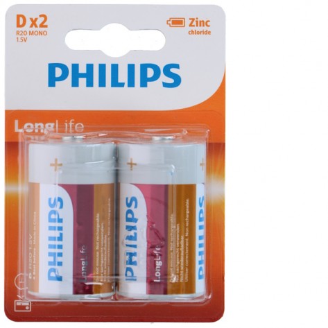 BATERIJE R20/D 2KOM EDC