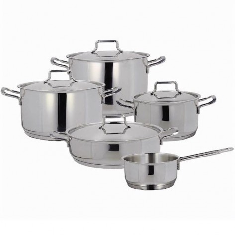 SET LONACA INOX 9KOM TOG