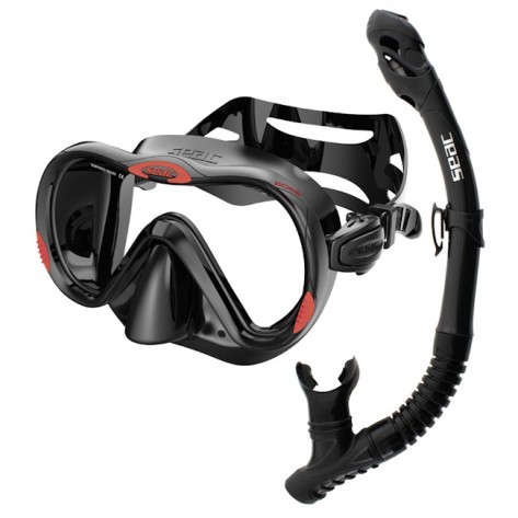 SEAC MASKA+DISALICA BOSS DRY BIS S/BL BLACK