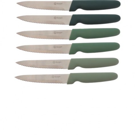 BERGER SET NOŽEVA 6KOM ZELENI