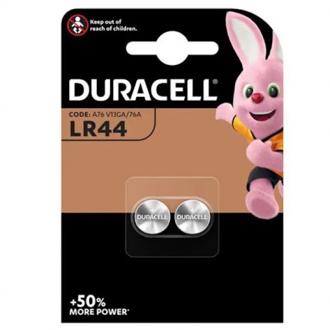 BATERIJE DURACELL ALKALNA 1,5VLR44 2/1 MAC