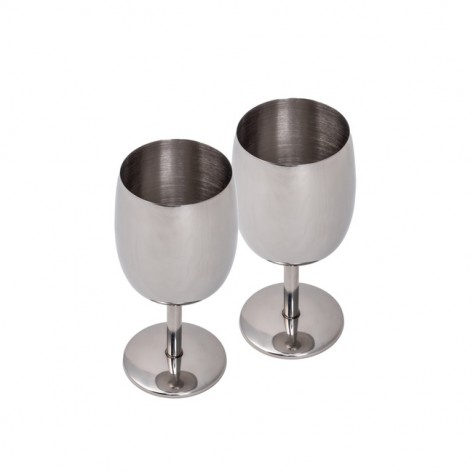 PEHAR ZA VINO INOX SET 2KOM REI