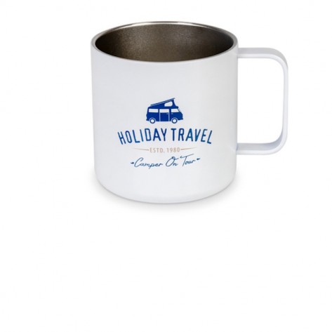 ŠALICA HOLIDAY TRAVEL 350ML ČELIK BIJELA REI
